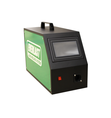 Green and black machine with 'Everlast' branding on a white background
