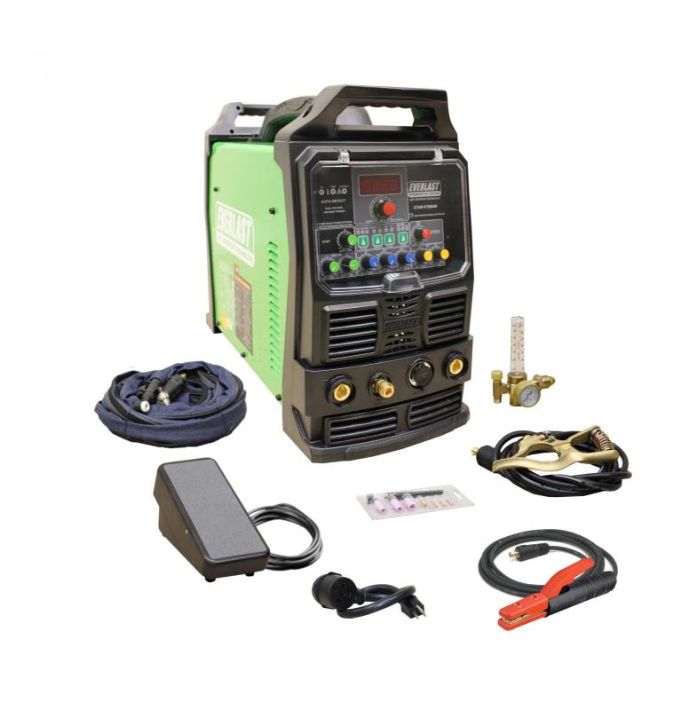 Everlast PowerTIG 200DV - Professional 200A DC TIG Welder with Pulse