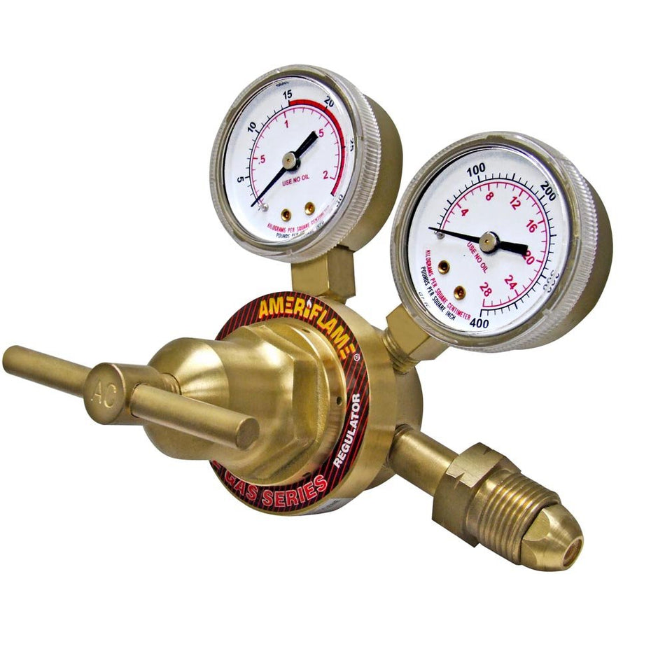 Ameriflame R260-510 Heavy Duty Single Stage Acetylene Regulator - CGA 510 Connection