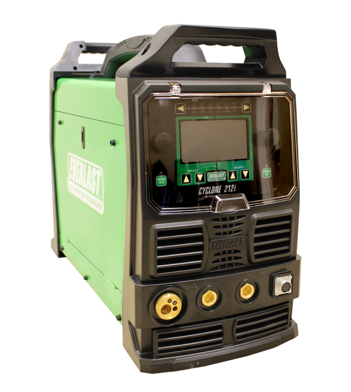 Everlast Cyclone 212i - Professional 230A Dual Voltage MIG/Stick Welder with Digital IGBT Technology
