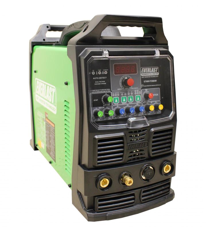 Everlast PowerTIG 200DV - Professional 200A DC TIG Welder with Pulse