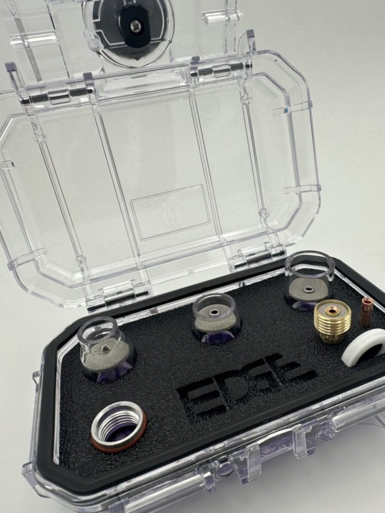 Anvil - 3 Cup Glass Welding Kit Case | TIG Welding Starter System
