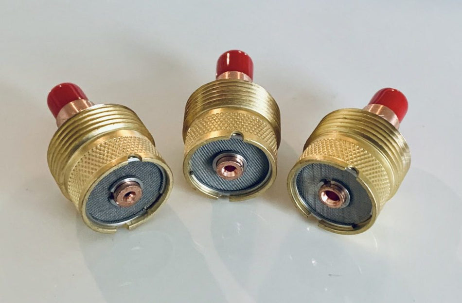 CK Worldwide 2 Series Large Diameter TIG Gas Lens (2-Pack) - 9 & 20 Torches | Professional GTAW