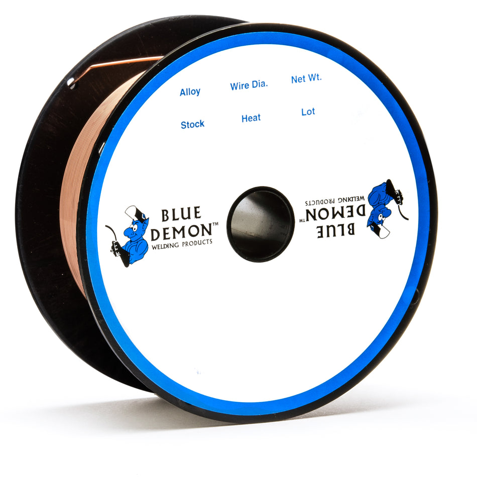 Blue Demon ER70S-6 .045" Carbon Steel MIG Welding Wire - Professional Grade X-Ray Quality