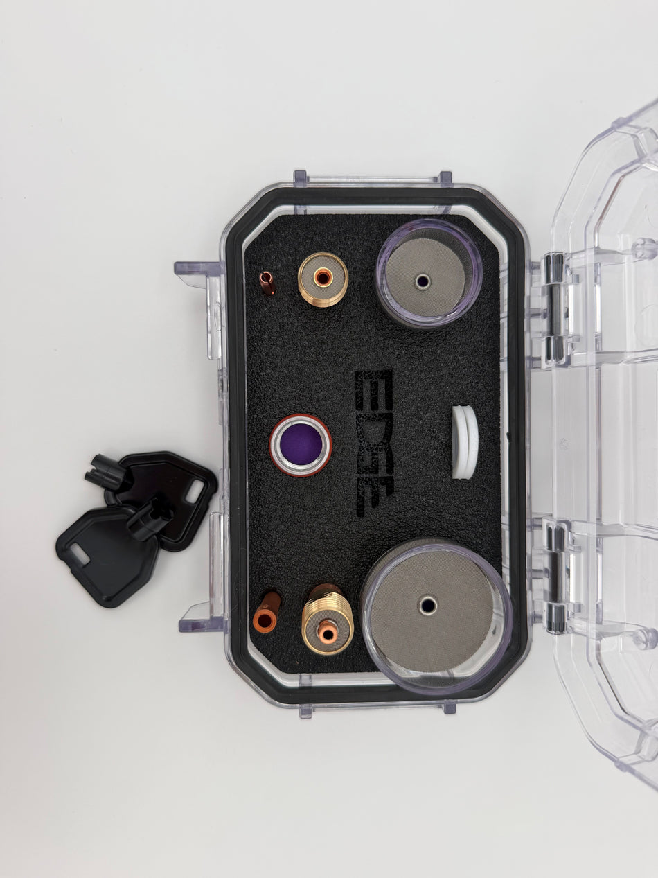 MAXSHIELD™ 2 Cup Glass Welding Kit Case | TIG Welding Kit