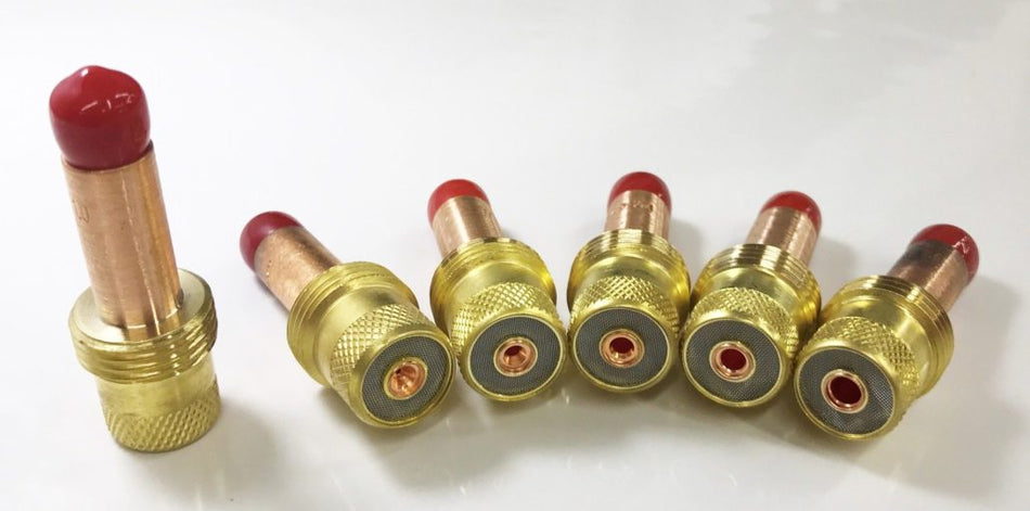 CK Worldwide 3 Series TIG Gas Lens (2-Pack) - 17/18 & 26 Torches | Professional GTAW