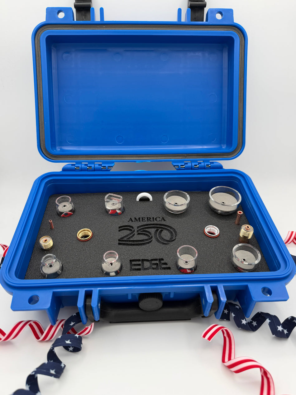 Freedom Case - America 250 Case - 8 Cup Glass Welding Kit