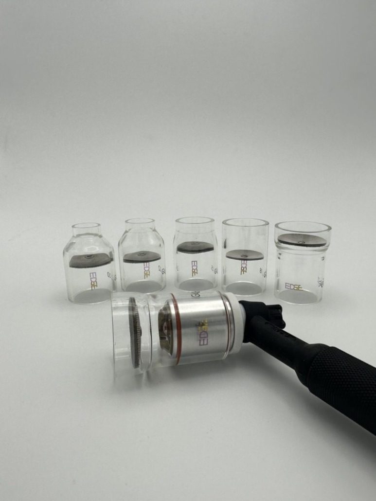 EDGE Large Diameter (LD) Series TIG Cups