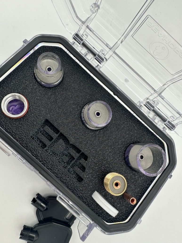 Anvil - 3 Cup Glass Welding Kit Case | TIG Welding Starter System