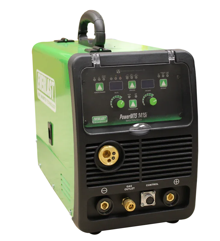 Everlast PowerMTS 141Si - 120V Multi-Process Welder | MIG TIG Stick DC ...